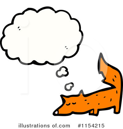 Royalty-Free (RF) Fox Clipart Illustration by lineartestpilot - Stock Sample #1154215