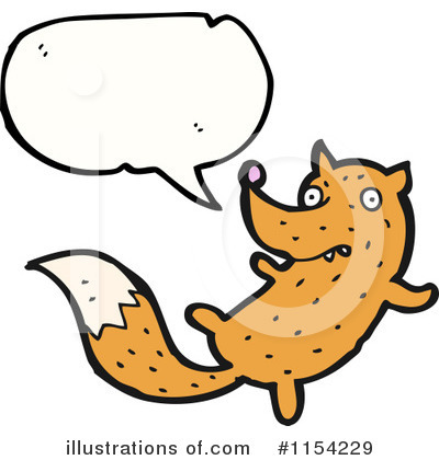Royalty-Free (RF) Fox Clipart Illustration by lineartestpilot - Stock Sample #1154229