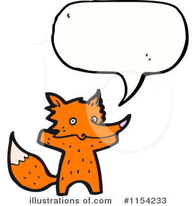 Royalty-Free (RF) Fox Clipart Illustration by lineartestpilot - Stock Sample #1154233