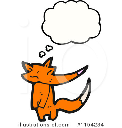 Royalty-Free (RF) Fox Clipart Illustration by lineartestpilot - Stock Sample #1154234