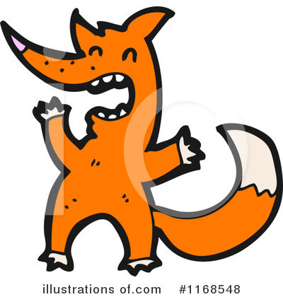 Royalty-Free (RF) Fox Clipart Illustration by lineartestpilot - Stock Sample #1168548