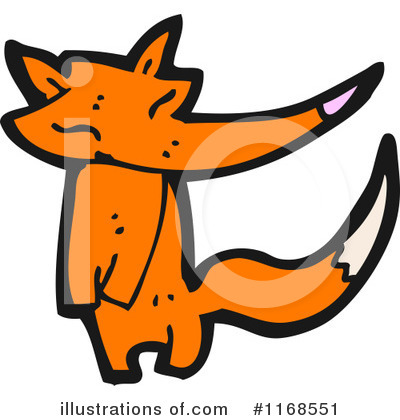 Royalty-Free (RF) Fox Clipart Illustration by lineartestpilot - Stock Sample #1168551
