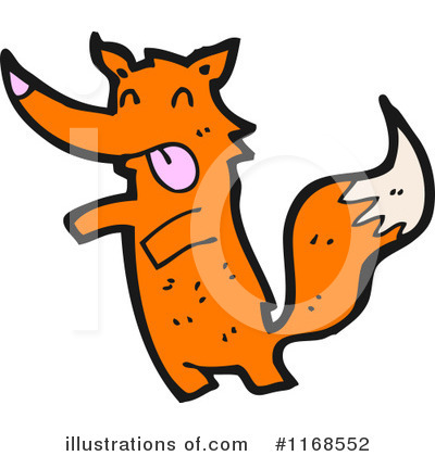 Royalty-Free (RF) Fox Clipart Illustration by lineartestpilot - Stock Sample #1168552