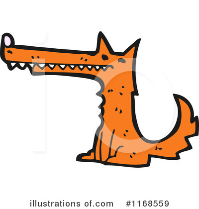 Royalty-Free (RF) Fox Clipart Illustration by lineartestpilot - Stock Sample #1168559