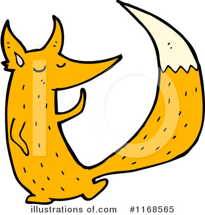 Royalty-Free (RF) Fox Clipart Illustration by lineartestpilot - Stock Sample #1168565