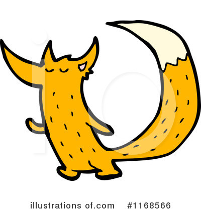 Royalty-Free (RF) Fox Clipart Illustration by lineartestpilot - Stock Sample #1168566
