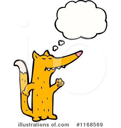 Royalty-Free (RF) Fox Clipart Illustration by lineartestpilot - Stock Sample #1168569