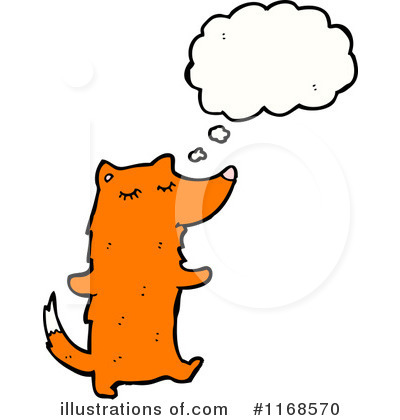 Royalty-Free (RF) Fox Clipart Illustration by lineartestpilot - Stock Sample #1168570
