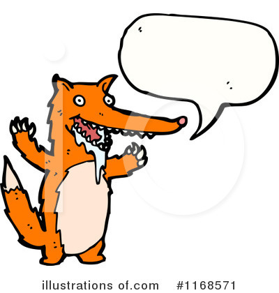 Royalty-Free (RF) Fox Clipart Illustration by lineartestpilot - Stock Sample #1168571