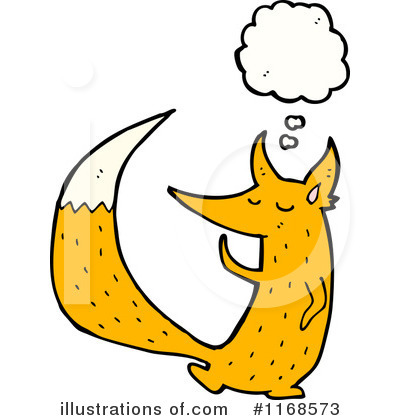 Royalty-Free (RF) Fox Clipart Illustration by lineartestpilot - Stock Sample #1168573