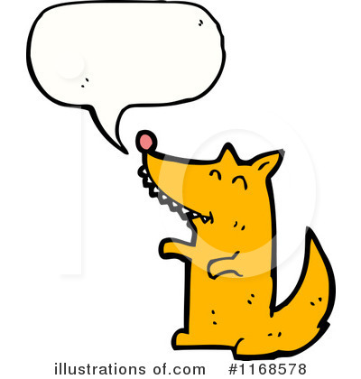 Royalty-Free (RF) Fox Clipart Illustration by lineartestpilot - Stock Sample #1168578