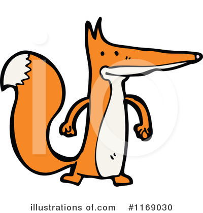 Royalty-Free (RF) Fox Clipart Illustration by lineartestpilot - Stock Sample #1169030