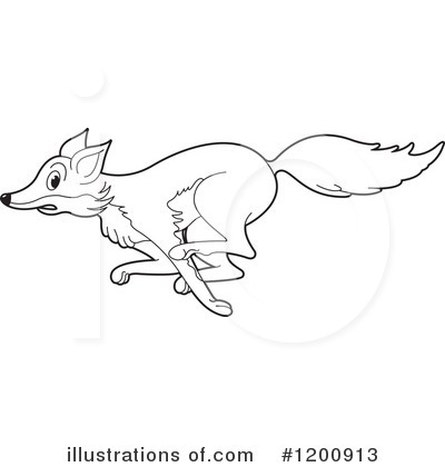 Royalty-Free (RF) Fox Clipart Illustration by Lal Perera - Stock Sample #1200913