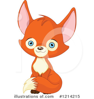 Fox Clipart #1214215 by Pushkin