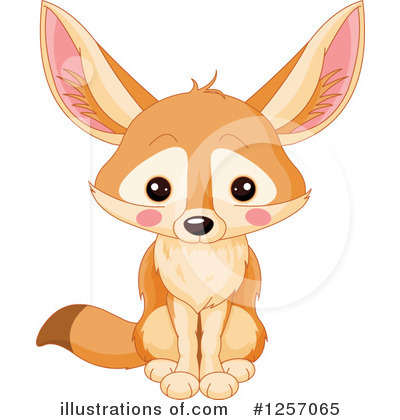 Royalty-Free (RF) Fox Clipart Illustration by Pushkin - Stock Sample #1257065