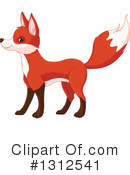 Fox Clipart #1312541 by Pushkin