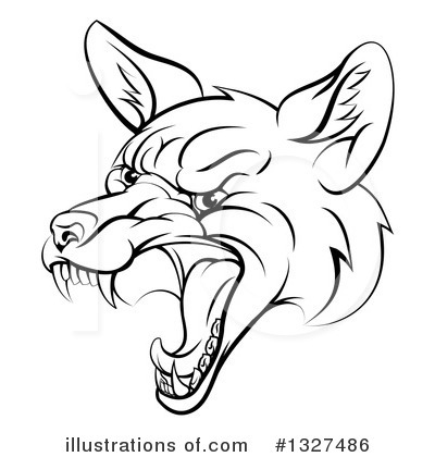 Fox Clipart #1327486 by AtStockIllustration