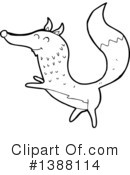 Fox Clipart #1388114 by lineartestpilot