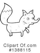 Fox Clipart #1388115 by lineartestpilot