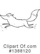 Fox Clipart #1388120 by lineartestpilot