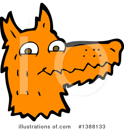 Royalty-Free (RF) Fox Clipart Illustration by lineartestpilot - Stock Sample #1388133