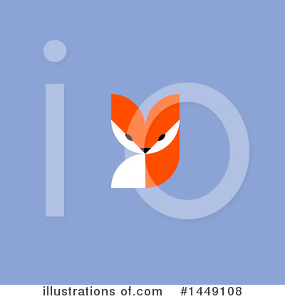 Royalty-Free (RF) Fox Clipart Illustration by elena - Stock Sample #1449108