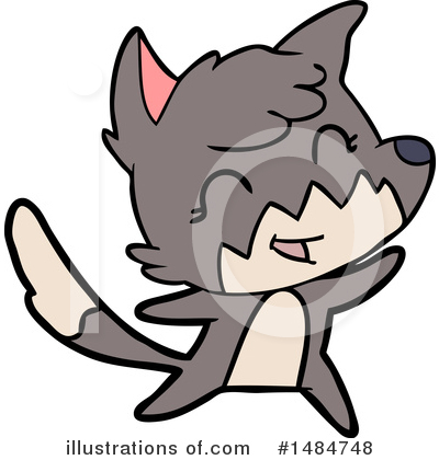Royalty-Free (RF) Fox Clipart Illustration by lineartestpilot - Stock Sample #1484748