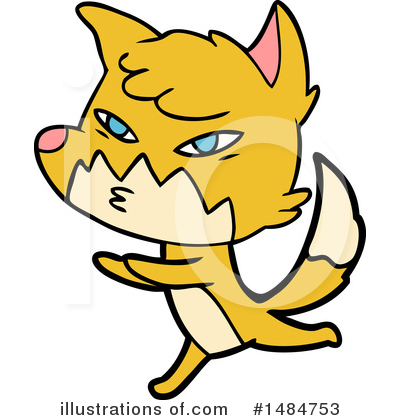 Royalty-Free (RF) Fox Clipart Illustration by lineartestpilot - Stock Sample #1484753