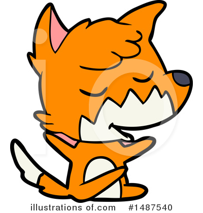 Royalty-Free (RF) Fox Clipart Illustration by lineartestpilot - Stock Sample #1487540