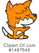 Fox Clipart #1487540 by lineartestpilot