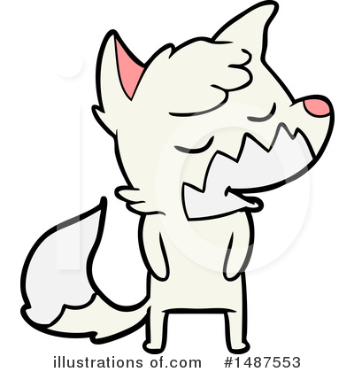 Royalty-Free (RF) Fox Clipart Illustration by lineartestpilot - Stock Sample #1487553