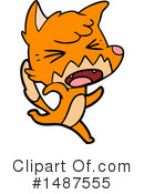 Fox Clipart #1487555 by lineartestpilot