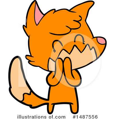 Royalty-Free (RF) Fox Clipart Illustration by lineartestpilot - Stock Sample #1487556