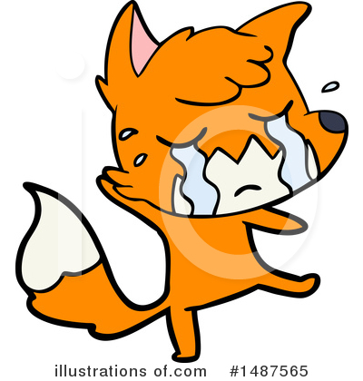 Royalty-Free (RF) Fox Clipart Illustration by lineartestpilot - Stock Sample #1487565