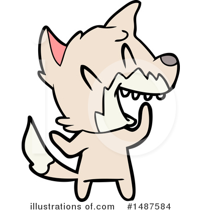 Royalty-Free (RF) Fox Clipart Illustration by lineartestpilot - Stock Sample #1487584