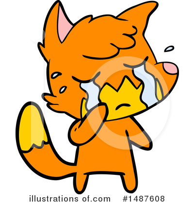 Royalty-Free (RF) Fox Clipart Illustration by lineartestpilot - Stock Sample #1487608