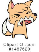 Fox Clipart #1487620 by lineartestpilot
