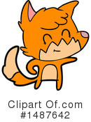 Fox Clipart #1487642 by lineartestpilot