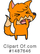 Fox Clipart #1487646 by lineartestpilot