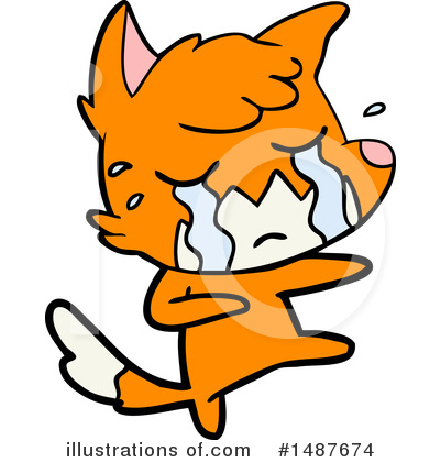 Royalty-Free (RF) Fox Clipart Illustration by lineartestpilot - Stock Sample #1487674