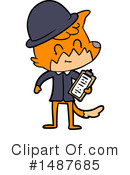 Fox Clipart #1487685 by lineartestpilot