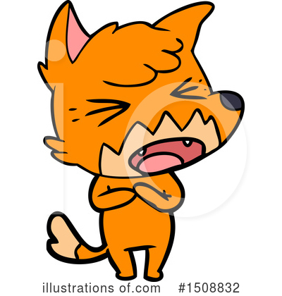 Royalty-Free (RF) Fox Clipart Illustration by lineartestpilot - Stock Sample #1508832