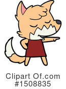 Fox Clipart #1508835 by lineartestpilot