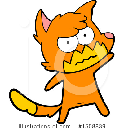 Royalty-Free (RF) Fox Clipart Illustration by lineartestpilot - Stock Sample #1508839