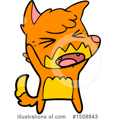Royalty-Free (RF) Fox Clipart Illustration by lineartestpilot - Stock Sample #1508843