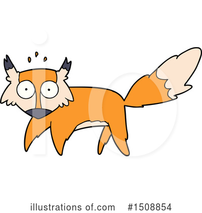Royalty-Free (RF) Fox Clipart Illustration by lineartestpilot - Stock Sample #1508854