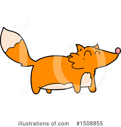 Royalty-Free (RF) Fox Clipart Illustration by lineartestpilot - Stock Sample #1508855