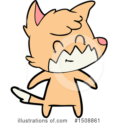Royalty-Free (RF) Fox Clipart Illustration by lineartestpilot - Stock Sample #1508861