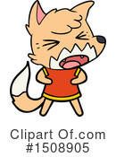 Fox Clipart #1508905 by lineartestpilot