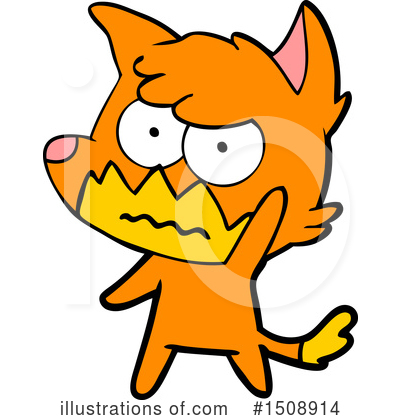Royalty-Free (RF) Fox Clipart Illustration by lineartestpilot - Stock Sample #1508914